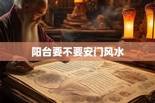 阳台要不要安门风水