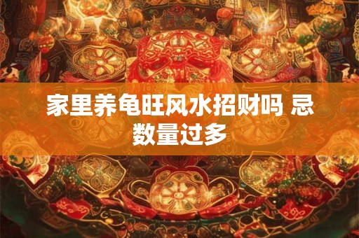家里养龟旺风水招财吗 忌数量过多