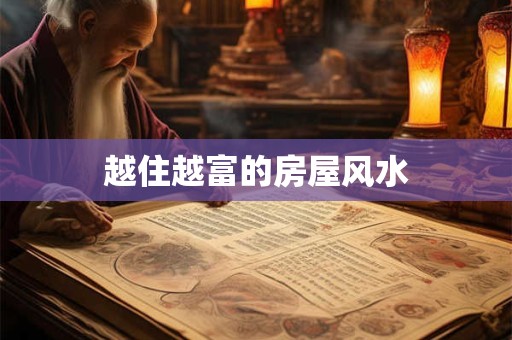 越住越富的房屋风水