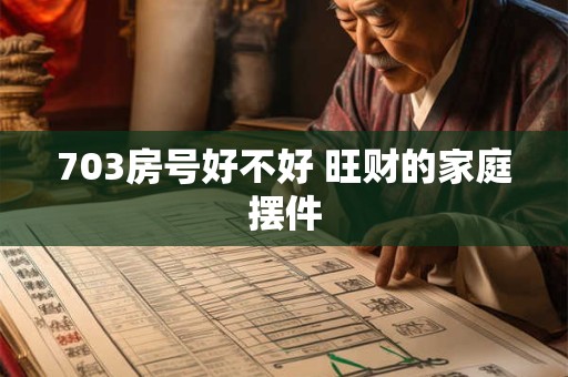 703房号好不好 旺财的家庭摆件