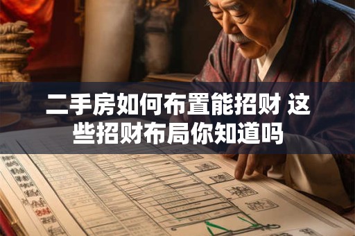 二手房如何布置能招财 这些招财布局你知道吗