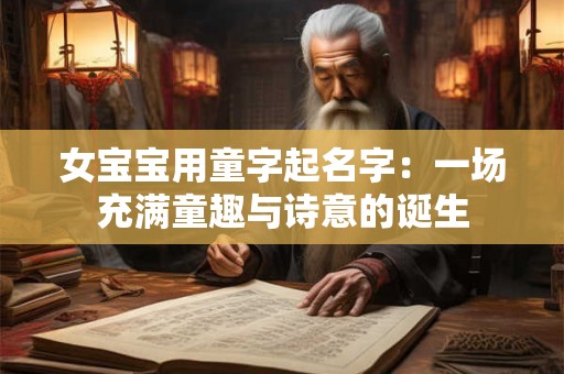 女宝宝用童字起名字：一场充满童趣与诗意的诞生