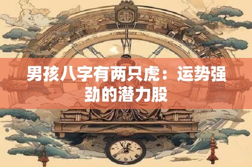 男孩八字有两只虎：运势强劲的潜力股