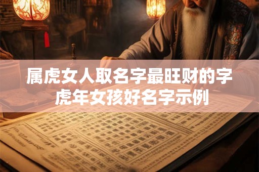 属虎女人取名字最旺财的字 虎年女孩好名字示例