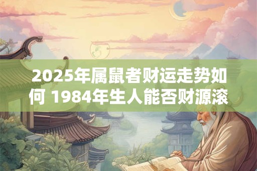 2025年属鼠者财运走势如何 1984年生人能否财源滚滚