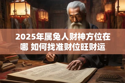 2025年属兔人财神方位在哪 如何找准财位旺财运 2025年属兔人财神方位在哪 如何找准财位旺财运