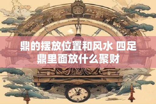 鼎的摆放位置和风水 四足鼎里面放什么聚财