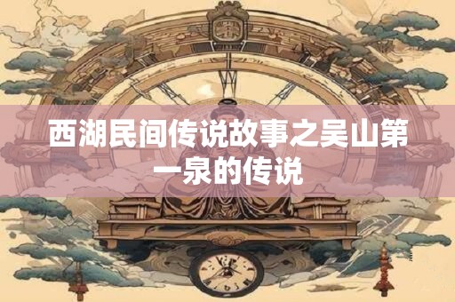 西湖民间传说故事之吴山第一泉的传说
