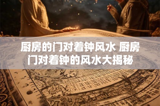 厨房的门对着钟风水 厨房门对着钟的风水大揭秘