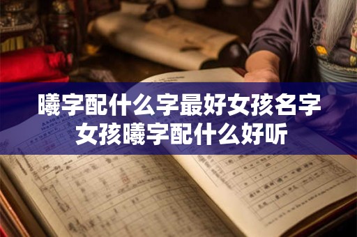 曦字配什么字最好女孩名字 女孩曦字配什么好听