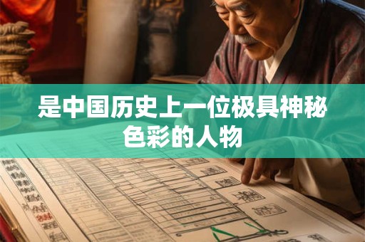 是中国历史上一位极具神秘色彩的人物