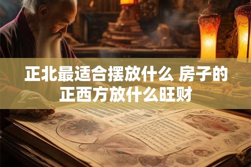 正北最适合摆放什么 房子的正西方放什么旺财