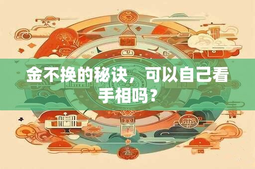 金不换的秘诀，可以自己看手相吗？
