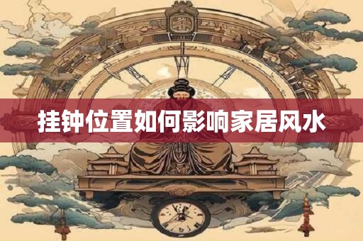 挂钟位置如何影响家居风水