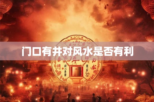 门口有井对风水是否有利