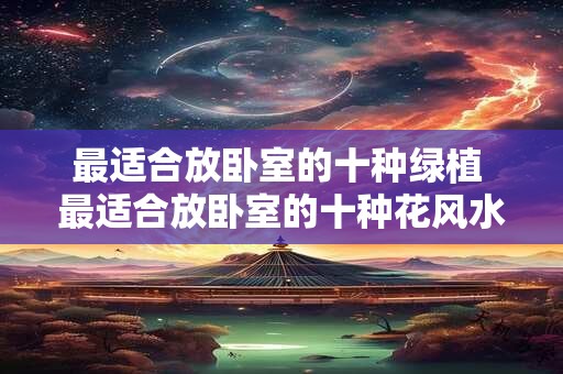 最适合放卧室的十种绿植 最适合放卧室的十种花风水