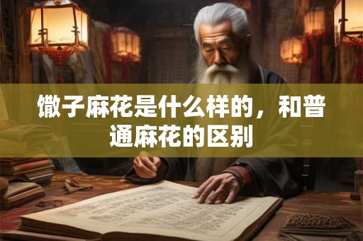 馓子麻花是什么样的，和普通麻花的区别