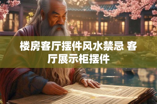 楼房客厅摆件风水禁忌 客厅展示柜摆件