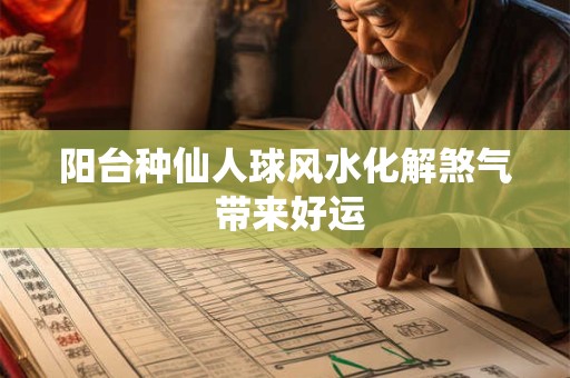 阳台种仙人球风水化解煞气 带来好运