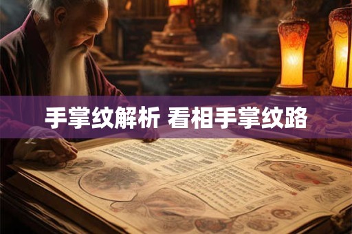 手掌纹解析 看相手掌纹路