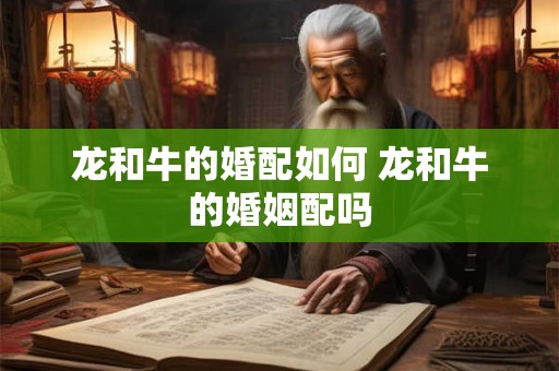 龙和牛的婚配如何 龙和牛的婚姻配吗