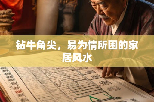 钻牛角尖，易为情所困的家居风水