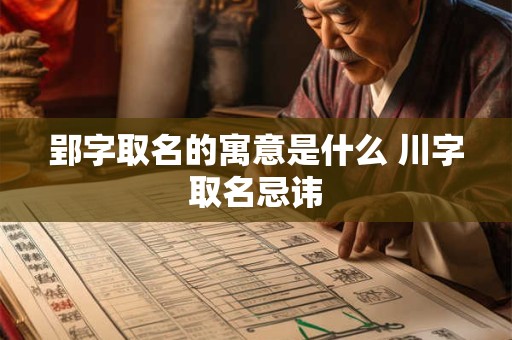 郢字取名的寓意是什么 川字取名忌讳 郢字取名的寓意是什么 川字取名忌讳