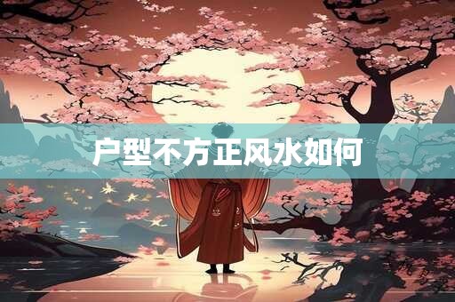 户型不方正风水如何
