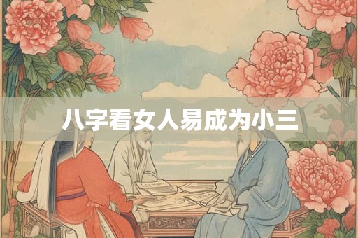 八字看女人易成为小三