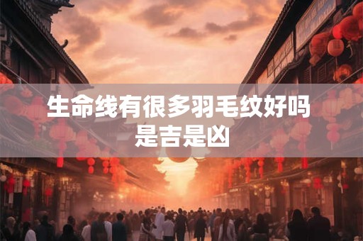 生命线有很多羽毛纹好吗 是吉是凶