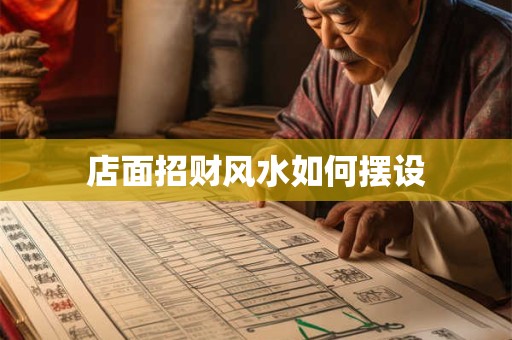 店面招财风水如何摆设
