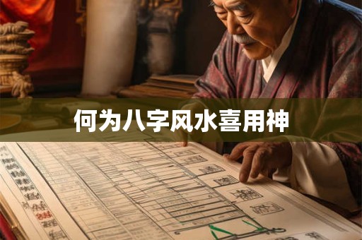 何为八字风水喜用神