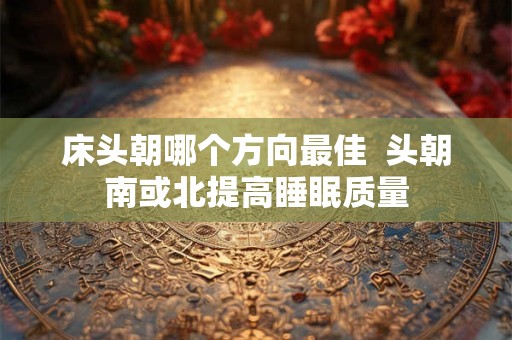 床头朝哪个方向最佳  头朝南或北提高睡眠质量