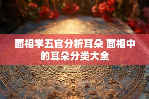 面相学五官分析耳朵 面相中的耳朵分类大全