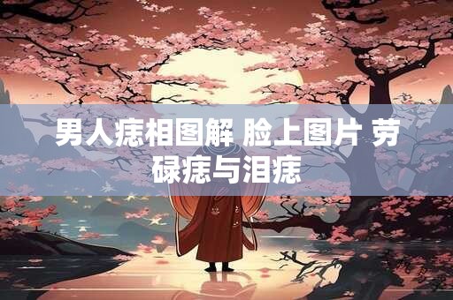 男人痣相图解 脸上图片 劳碌痣与泪痣