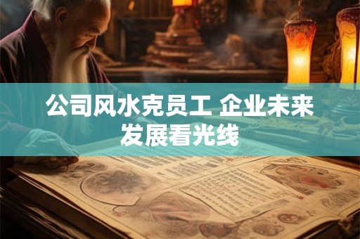 公司风水克员工 企业未来发展看光线