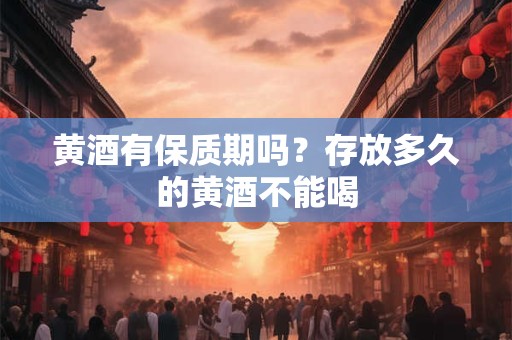 黄酒有保质期吗？存放多久的黄酒不能喝