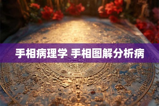 手相病理学 手相图解分析病