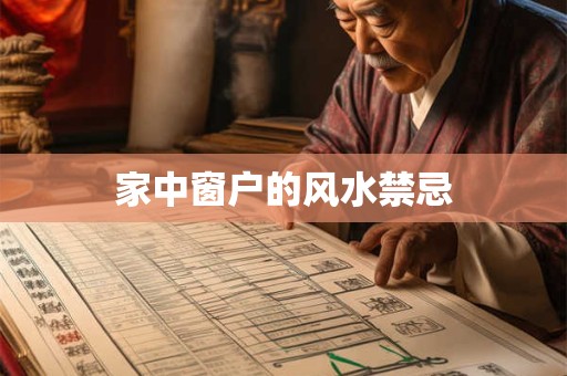 家中窗户的风水禁忌