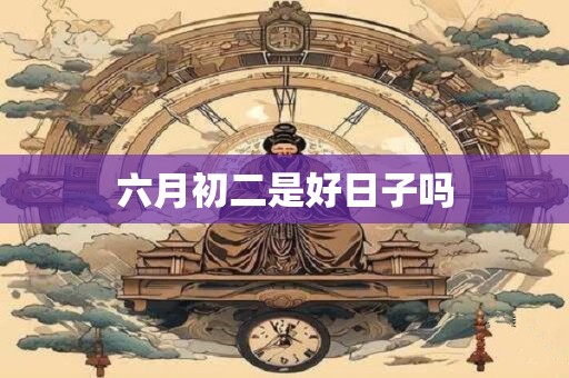 六月初二是好日子吗