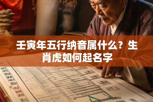 壬寅年五行纳音属什么？生肖虎如何起名字