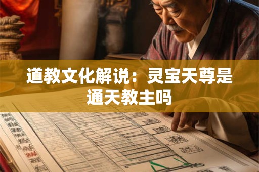 道教文化解说：灵宝天尊是通天教主吗