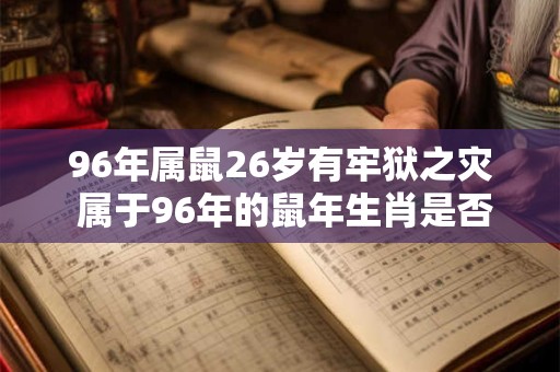 96年属鼠26岁有牢狱之灾 属于96年的鼠年生肖是否会在26岁时遭受牢狱之灾