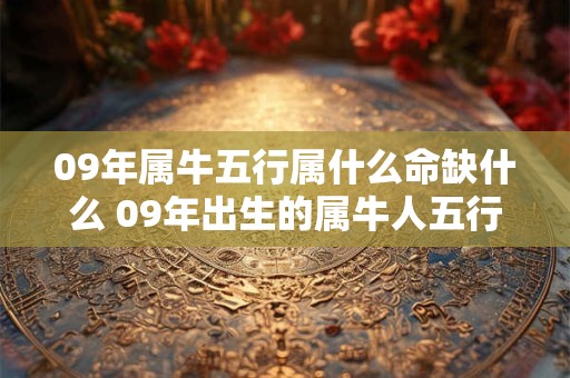09年属牛五行属什么命缺什么 09年出生的属牛人五行命理中属于什么命是否存在缺失的五行属性