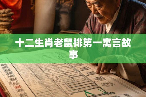 十二生肖老鼠排第一寓言故事