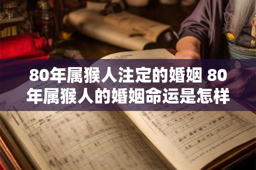 80年属猴人注定的婚姻 80年属猴人的婚姻命运是怎样的