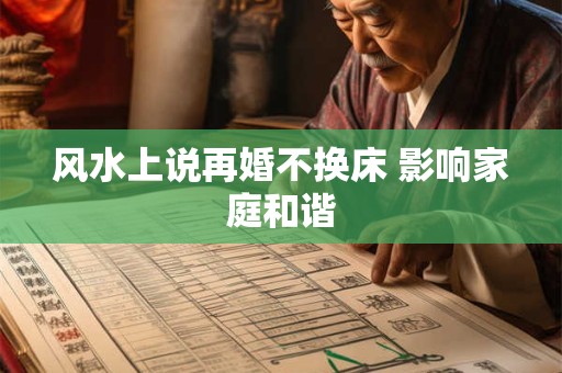 风水上说再婚不换床 影响家庭和谐
