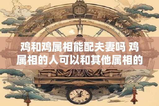鸡和鸡属相能配夫妻吗 鸡属相的人可以和其他属相的人形成完美的夫妻关系吗其中包括与自身属相为鸡的人配对吗
