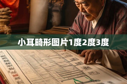 小耳畸形图片1度2度3度