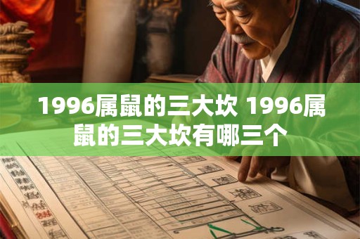 1996属鼠的三大坎 1996属鼠的三大坎有哪三个